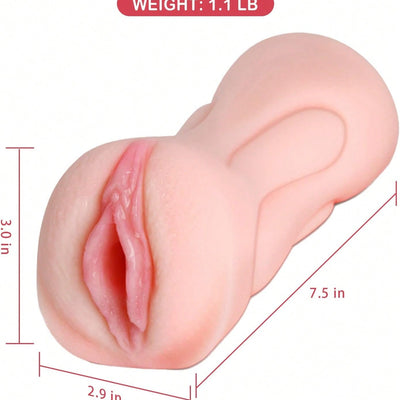 sex toys Pocketpussy 2 In 1 Male Masterbater Gay Adult Toys For Men Penises Stimulator With Realistic 3d Textured & Vagina & Mouth & Suction, Men's Realistic Pocket Pussies Handheld Portable Skin Hidden ของเล่นผู้ชายทางเพศ เครื่องช่วยตัวเองผู้ชาย