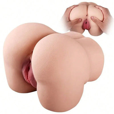 Sex Doll Pocket Pussy Ass For Men - Realistic Male Masturbator Sexy Toys, Ultra-Stimulating Adult Sex Toys With Powerful Vagina & Anal Pleasure, No Vibration,Durable Sex Flirting Accessories