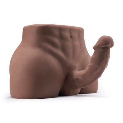 Male sex doll silicone doll half body rubber doll 8.8 lbs Bendable Penis Male Torso Sex Doll ตุ๊กตาเพศชาย ตุ๊กตาซิลิโคนครึ่งตัว ตุ๊กตายาง 8.8 ปอนด์ อวัยวะเพศชายโค้งงอได้ ตุ๊กตาเพศชายลำตัว