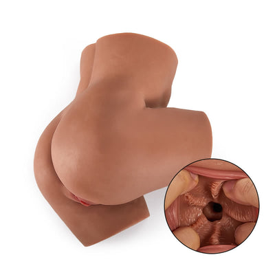 8.7Lb Lisa's s Side Action Spoon Position Realistic Pussy and Ass ท่าช้อนด้านข้างของลิซ่าน้ำหนัก 8.7 ปอนด์ ช่องคลอดและก้นที่สมจริง