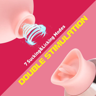 Lolita-Electric 7 Sucking & Licking Baby Octopus Vibrator For Beginner