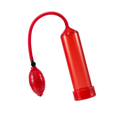 Men's sex toys penis enlargement tool Red Penis Enlargement Pump ของเล่นทางเพศสำหรับผู้ชาย เครื่องมือขยายขนาดอวัยวะเพศชาย ปั๊มขยายขนาดอวัยวะเพศชายสีแดง