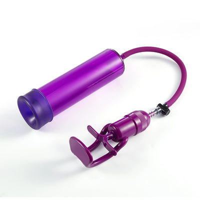 Male sex toys for quick erection and enlargement  Purple Penis Enlargement Pump with Trigger Purple Chamber Tight Seal