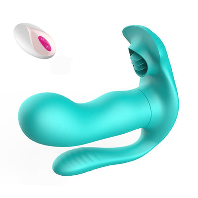 3 in 1 Anal Vibrator Butt Plug With 9 Frequency Vibration ปลั๊กสั่นทางทวารหนัก 3 ใน 1 พร้อมการสั่นสะเทือน 9 ความถี่
