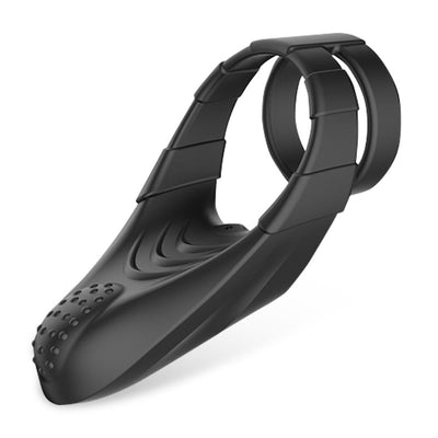 Male sex toys to delay ejaculation 10 Vibrations Double Cock Rings