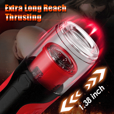 Cyclone - Automatic 5 Thrusting & Rotating for Penis Stimulation Masturbator Cyclone - เครื่องช่วยสำเร็จความใคร่อัตโนมัติ 5 จังหวะสำหรับการกระตุ้นอวัยวะเพศชาย