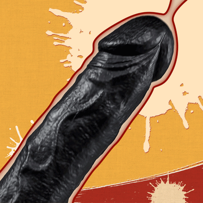 Luke Vibrating Sliding Beads Dildo with Remote Control Clitoral G-Spot Stimulator Prostate Massager Anal Vibrator