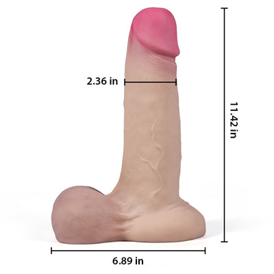 Female sex toys silicone dildo masturbator Ultra-Large Realistic Dildos with Internal Skeleton ของเล่นทางเพศสำหรับผู้หญิง ดิลโด้ซิลิโคนช่วยสำเร็จความใคร่ ดิลโด้สมจริงขนาดใหญ่พิเศษพร้อมโครงกระดูกภายใน