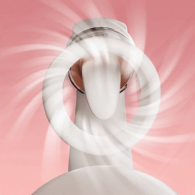 【Free Lube 200ml】Clitoral Arousal Tongue Licking Suction Vibration Triple Stimulation Massager เครื่องนวดกระตุ้นคลิตอริสด้วยการดูดลิ้นเพื่อกระตุ้นคลิตอริส 3 ระดับ