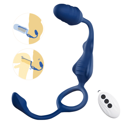 FusyFun WAVE Anal Toy for Two or for Solo Fun 9 Vibrating Female sex toys silicone dildo electric masturbator