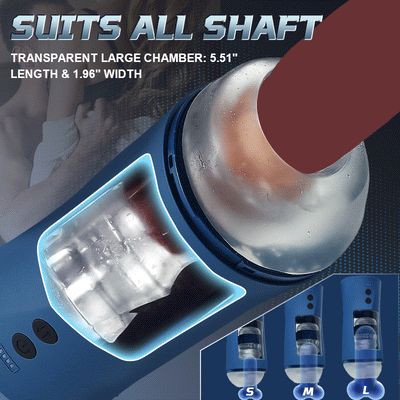 Ethan 3 Telescopic Stroker Big Chamber Suits All Shaft Adult Sex Toys For Men อัตโนมัติชาย Masturbator คัพจริงไข่สั่นพ็อกเก็ตหีอมควยเครื่องเซ็กซ์ทอยสำหรับ Man Mastuburator ถ้วยผู้ใหญ่สินค้า