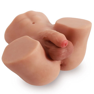 Sex Doll BDSM Realistic Butt with Gay Dildo and Testicles Anal ตุ๊กตาเซ็กส์ BDSM ก้นสมจริงพร้อมดิลโด้เกย์และอัณฑะทางทวารหนัก