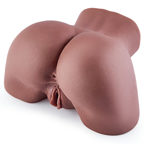 Male sex doll silicone doll half body rubber butt 5.3 Lbs Big Ass Brown Realistic Butt Masturbator ตุ๊กตาเพศชาย ตุ๊กตาซิลิโคนครึ่งตัว ก้นยาง 5.3 ปอนด์ ก้นใหญ่สีน้ำตาล อุปกรณ์ช่วยสำเร็จความใคร่ที่สมจริง