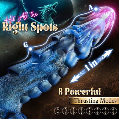 Leviathan 8 Thrusting Vibrating Swing Heating Huge Dildo with Suction Cup 9.5 Inch Female sex toys silicone dildo Leviathan 8 สั่นกระตุก สั่นได้ ให้ความร้อน ดิลโด้ขนาดใหญ่ พร้อมถ้วยดูด 9.5 นิ้ว ของเล่นทางเพศสำหรับผู้หญิง ดิลโด้ซิลิโคน