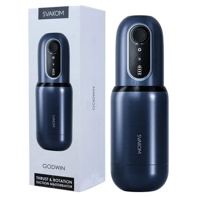 SVAKOM Godwin Stepless Variable Speed Masturbator Handsfree Sex Toys For Men จัดส่งจากประเทศไทย/Ship From Thailand