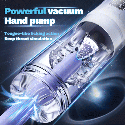 Iron Man 7 Thrusting And Rotating Suction Masturbator Pocket Pussy Male Masturbators Men's electric masturbator massager