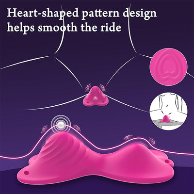 Butterfly APP Remote Control Wearable Clit Vibrator Female sex toys silicone vibrator masturbator แอพ Butterfly รีโมทควบคุมการสวมใส่เครื่องสั่นกระตุ้นคลิตอริส ของเล่นทางเพศหญิง เครื่องสั่นซิลิโคนช่วยสำเร็จความใคร่