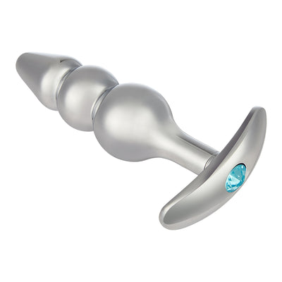 Sex toys for men and women Anal toys Butt plugs Power Aluminium Jewelled Butt Plug 3.9 inch ของเล่นทางเพศสำหรับผู้ชายและผู้หญิง ของเล่นทางทวารหนัก ปลั๊กก้น ปลั๊กก้นอะลูมิเนียมประดับอัญมณี 3.9 นิ้ว