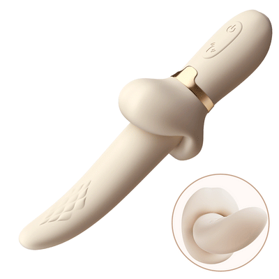 Whirlwind - 7 Twisting Tongue Vibrator For Clit & G-spot Stimulation Whirlwind - ลิ้นสั่น 7 จังหวะ สำหรับกระตุ้นคลิตอริสและจุดจี