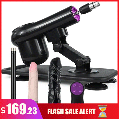 Female sex toys silicone dildo female masturbator Best Sex Machine for Beginners Automatic Thrusting With 2 Dildos Remote Control