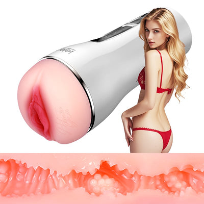 Leten Smart Control 10 Frequency Vibration Pronounce Male Stroker Men's electric masturbator massager