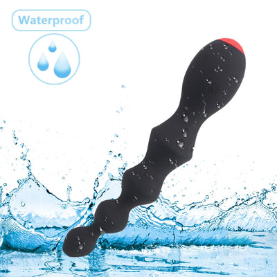 10 Speeds Prostate Massager Anal Beads Vibrator Vibrating Butt Plug Clitoris Stimulator Sex Toy for Women Men