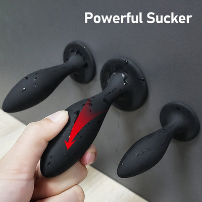 3pcs Anal Plugs Buttplug Training Set Silicone Suction Anus Sex Toys for Women Men Male Prostate Massager Butt Plug Gay Bdsm Toy
