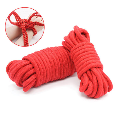 5m/10m/20m Slave BDSM Bondage Rope Cotton Body Harness Binding Ropes Restraint Erotic Roleplay Sex Toys for Couples Adult Games
