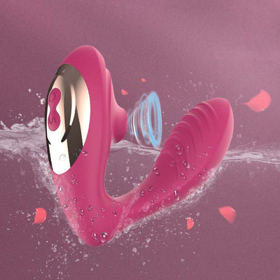 Adult Products Female Waterproof Clitoral Stimulator Dildo Sucking Vibrator Dual-use Wearable Sex Toys Female Sex Products