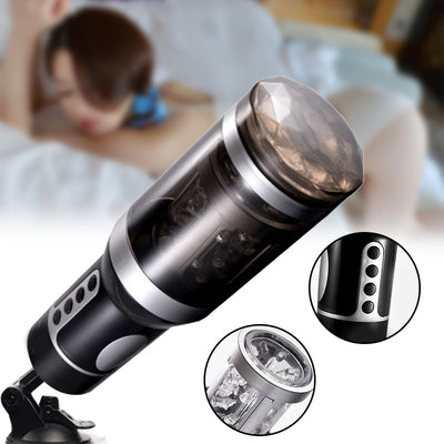 Automatic Aircraft Cup Intelligent Induction Telescopic Rotating Electric Masturbation Adult Sex Toy Products for Couples AC