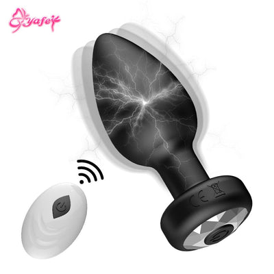 Butt Plug Anal Plug Vibrators Unisex Sex Stopper Wireless Anal Vibrator for Men Women Anal Trainer Sex Toys for Adults 18 Couple