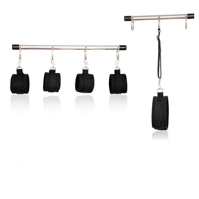 Dual Iron Handcuffs Footcuffs Binding Articles Alternative Neck Binding Toys Sex Products  Sex Toys for Man  Toys Sex Position