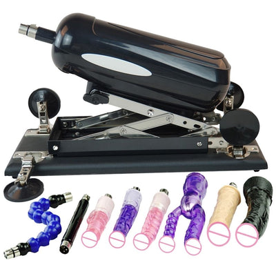 Fredorch Sex Machine Thrusting Love Machine for Women with Different Adult Sex Toys Automatic Vibrator Love Machine Masturbators