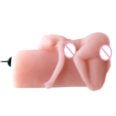 Lifelike Vagina Rubber Pussy Sex Shop Products for Couples Leten Mastrubator Pump for Men Vibrat Sex Toy Clitoris Toys