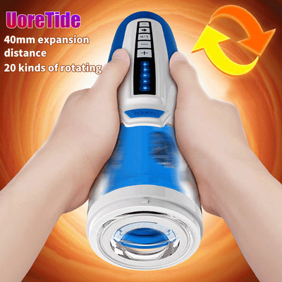 Masturbation Appeal Adult Male Sex Products Aircraft Cup Full-automatic Telescopic Violent Vortex Piston Vibration Vagina