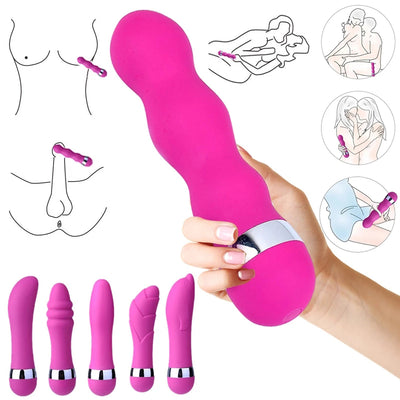 Multi-speed G Spot Vagina Vibrator Clitoris Butt Plug Anal Erotic Goods Products Sex Toys for Woman Men Adults Female Dildo Shop