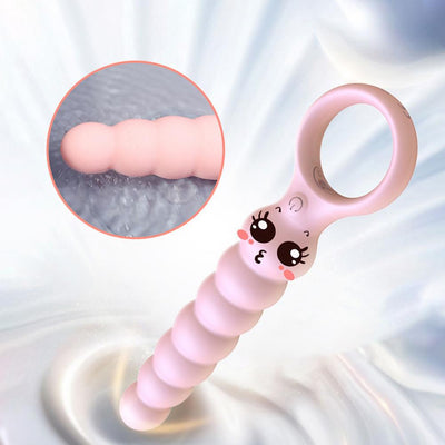 OLO Anal Plug Skin-friendly Smooth Universal 10 Frequency Vibration Silicone Female Prostate Massager Anal Beads Couple Sex Toys