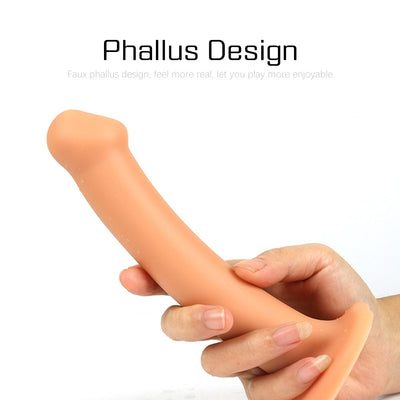 Slender Anal Plug Powerful Suction Cup Soft Dildo G-spot Vaginal Stimulator Butt Plug Prostate Massager Sex Toys for Man Woman