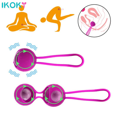 Vaginal Tighten Exercise Kegel Ball Vibrator 7 Frequency Remote Control Sex Toys for Women Ben Wa Ball Vibrating Egg